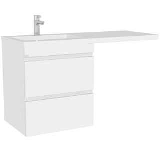 Тумба под раковину над стиральной машиной Vigo Urban 043 60 см белый